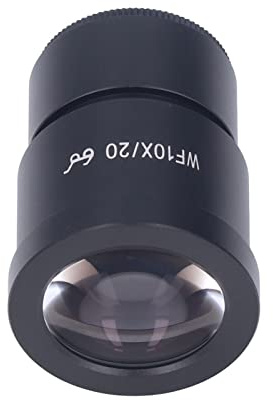 AKLOSIPY WF10X/20 Vidvinkelokular för Laboratorie Stereomikroskop – Hög ögonpunkt, 20 Mm Fältnummer, Flerbelagt Optiskt Glas, 30 Mm Standardgränssnitt Kompatibelt med SE, OMAX