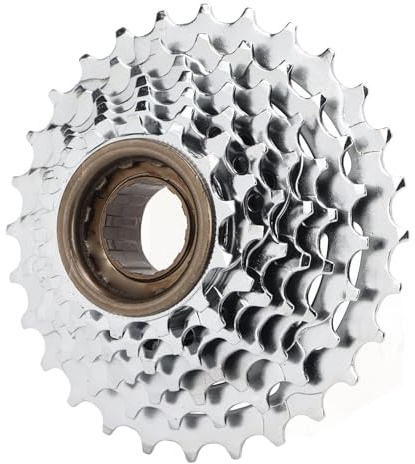 HERCHR Rueda Libre, 7 Velocidades 13-28T Volante Bicicleta Buje Trasero Rueda Libre Cassette De Velocidad De Bicicleta Adaptador De Bicicleta Piezas De Repuesto para Bicicleta De Montaña Y Carretera