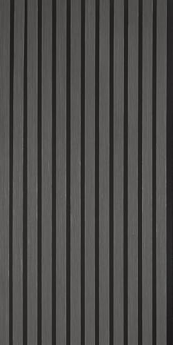 Fuse Acoustic Wooden Wall Panel in Charcoal Oak, 120cm x 60cm