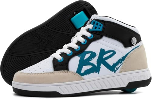 BREEZY ROLLERS skor med hjul för barn I rullskor-Sneaker Kids I från barn gator skor till rullskridskor på några sek. I Patenterat klicksystem I Gymnastikskor med hjul för flickor och pojkar
