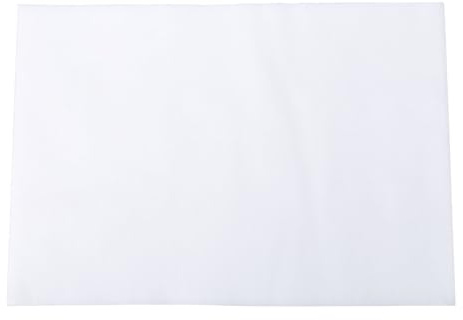 Nurnesy Papier Filtre Jetable Blanc pour Collecteur de Poussière D'ongles, 100 Feuilles, Filtre Sous Vide pour Outils de Manucure