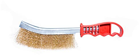 SPAZZOLA IN METALLO SMERIGLIA ACCIAIO OTTONE ACCIAIO INOX FERRO