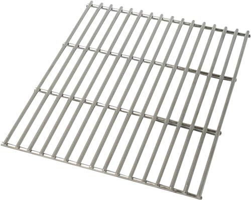 SunshineBBQs Stainless Steel Replacement BBQ Cooking Grill Grate for Gas or Charcoal in Various Sizes - Heavy Duty 6mm Thick Bar (48cm x 33.5cm)