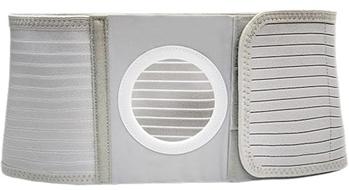 Justerbart Stomiband, Stomiband För Män Och Kvinnor, Elastiskt Stödband För Magen, Förebygger Stomibråck Och Förstärker Stomipåsar(Medium)
