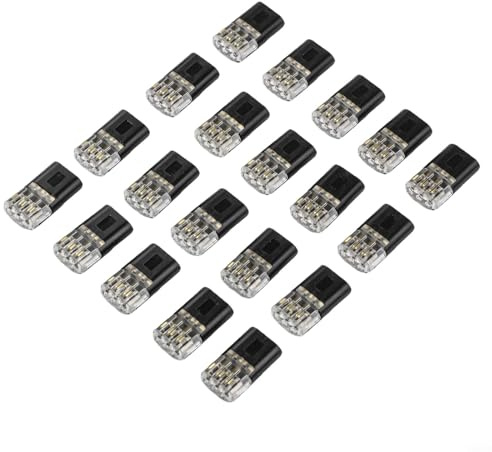 20 LED lödterminalblock gjorda för säkra, lödlösa anslutningar konsekvent elektrisk prestanda