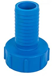 Bradas IBC Verbinder Regentonnenverbinder Tankverbinder Innengewinde S60x6 mit Schlauchanschluß 1 1/4 IBCS60F-H114 6218