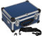 anndora Werkzeugkoffer 70106 Aluminium Rahmen Koffer - Werkzeugkiste 32,5 x 25,5 x 17,5 cm mit Neopren Auskleidung und Tragegurt - Blau