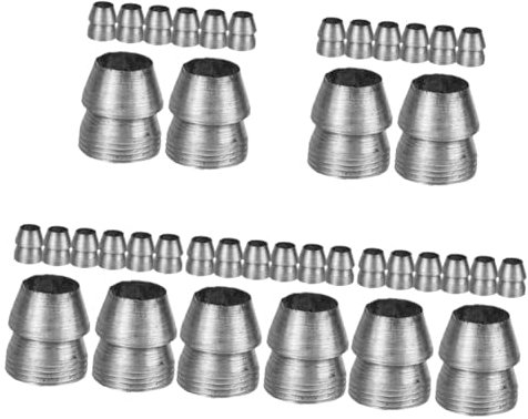 Sosoport 40piezas Cuñas De Refuerzo para Mango De Martillo Accesorios De Instalación y Reparación De Herramientas De Jardinería Cuñas De División De Martillo De Hierro Fáciles De