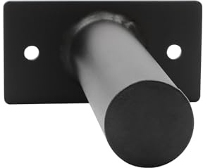 Set di 4 supporti per dischi pesi, supporto da parete per pesi fino a 80 kg, salvaspazio per pesi e pesi in palestra