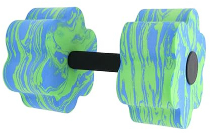 YUNNIAN Piscine en mousse Poids Fitness Équipement d'exercice en piscine avec poignée rembourrée pour aérobic en eau, haltères aquatiques, haltères pour aérobic à main