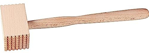 FACKELMANN Fleischklopfer Fair 31,5cm aus Buche, Holz, beige, 31.5 x 8 x 5 cm