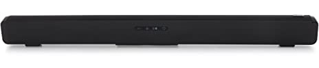 Audio acústico de Goldwood Barra de sonido de 2.1 canales para TV con subwoofer integrado, sistema envolvente de 36 pulgadas, HDMI, ARC y Bluetooth, negro