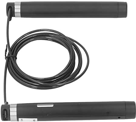 Intelligentes Springseil mit Zähler, digitales Springseil, Bluetooth-Springseil, elektrisches Springseil, 360-Grad-Universal-Springseilzähler mit 3 Sprungmodi für Kinder, Männer, Frauen, Fitness, Trai