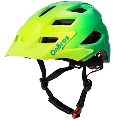 Kids Bike Helmet, OnBros Kid Helmets For Ages 5-8-11-14 Years Boys and Girls, Bicycle Helmets Kids With Visor Adjustable, Bicycle Scooter Skating Cycle Helmet