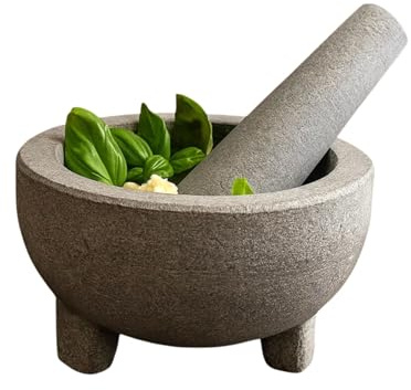 Cookinglife Mortel på fot ekologisk granit ø 14,5 cm