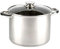 Vier OI28 Kochtopf, Silber, 28 cm