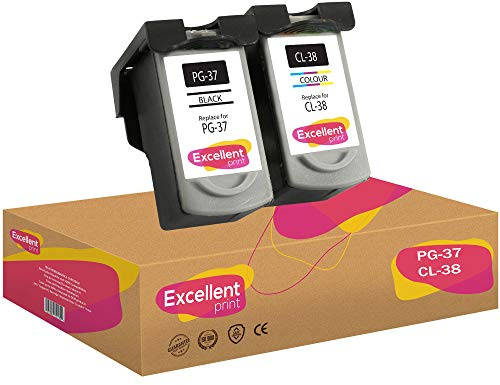 Excellent Print PG-37 CL-38 Kompatibel Tintenpatronen für Canon Pixma MP470 MX300 iP1800 iP2500