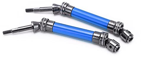 Bnineteenteam Eje de transmisión Trasero, Conjunto de Eje de transmisión Trasero de Acero para Traxxas Slash Rustler Vxl 4x4 4wd 1/10 RC Car(Azul)