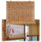 Bambusrollo Innen Fenster Verdunkelung Sonnenschutz für Balkon Terrasse 48cm 58cm 68cm 78cm 88cm 98cm 110cm Outdoor Natür Bambus Rollo Verdunklungsrollo