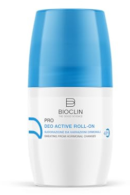 DEODORANTE ROLL-ON – Ideale per contrastare la sudorazione da variazioni ormonali legate a sviluppo puberale, ciclo mestruale, gravidanza e pre-menopausa. Per uso quotidiano anche su pelle sensibile.