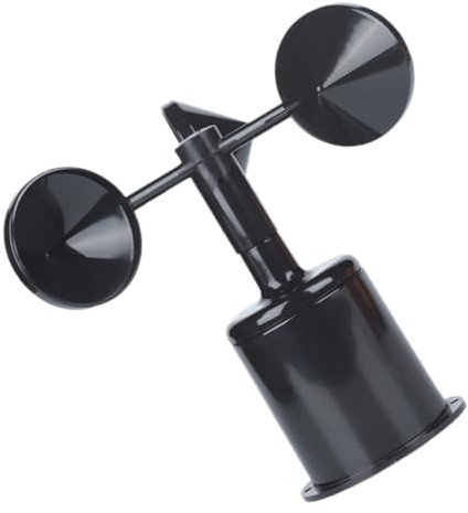SEWOART Custodia Protettiva per Anemometro in ABS Robusto Compatibile con Indicatore di velocità e Direzione del Vento Guscio di Ricambio per Sensore Esterno di Misura Vento Strumento