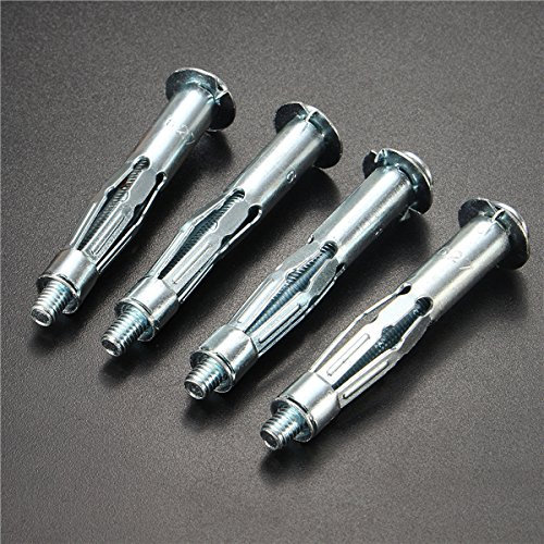 EsportsMJJ M6 X 65 Mm Resistente Placa Metálica Pared Cavidad Fijación Anclajes Tacos