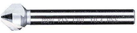 PFERD Svasatore conico HSS | 90°, Ø 10,4 mm, diametro gambo: 6 mm, DIN 335 C | 25202109 – per svasare viti a 90°