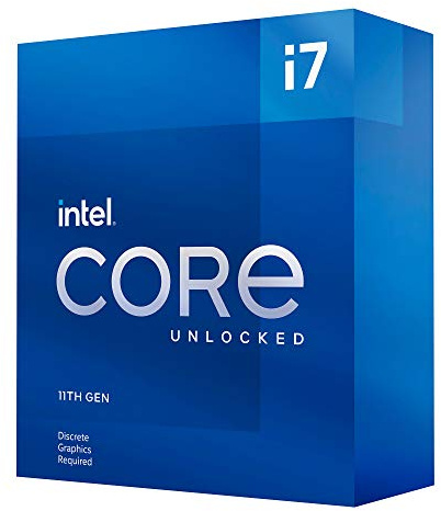 Core i7-11700KF (3.6 GHz / 5.0 GHz)