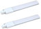 Liummrcy Lampadina compatta G23 LED, lampada a LED a forma di tubo Cool White 6000K, 2pcs, risparmio energetico AC 85-265 V