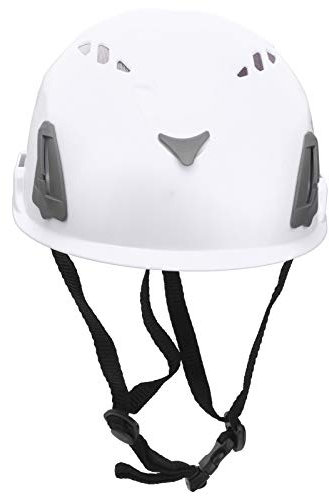 Kletterhelm, Outdoor-Helm, GUB D8 Kletterhelm, Outdoor-Sicherheitskopfschutz, Verstellbarer Helm mit 12 Belüftungsöffnungen, Kopfschutz PP EPP Kletterhelm für Erwachsene, Wandern, Klettern(Weiß)