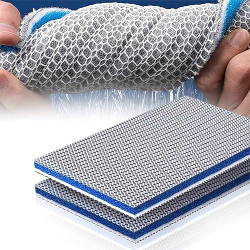 Kujinova Filtro de algodón 8D de espuma para filtro de acuario, algodón filtrante acuario, cartucho de esponja, almohadillas de filtro de repuesto de alta densidad para agua de acuario limpia y