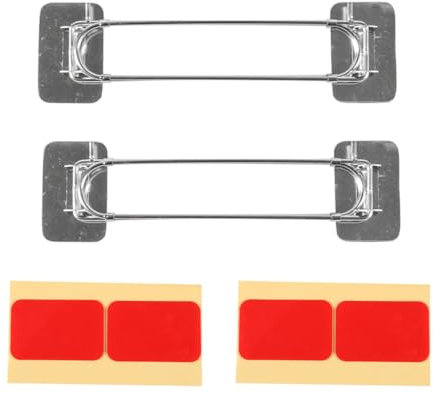 Ieron Set für Wohnmobil-Aufbewahrungsstange, Anhänger, Wohnmobil-Organisation und -Aufbewahrung, Wohnmobil-Zubehör, Wohnmobil-Duschecke, Aufbewahrungsstange, Wohnmobil-Duschaufbewahrungsstange