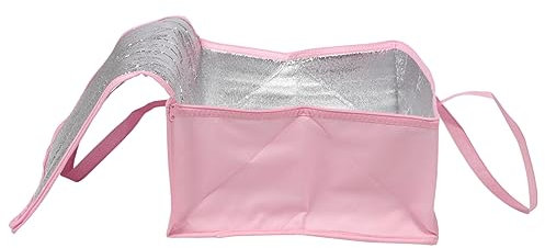 Cabilock Kuchen Isoliertasche Isoliertasche Tragbare Lebensmitteltasche Pizza Tasche Isolierter Lebensmittelträger Getränke Isoliertasche Zum Mitnehmen Lebensmitteltasche Tür