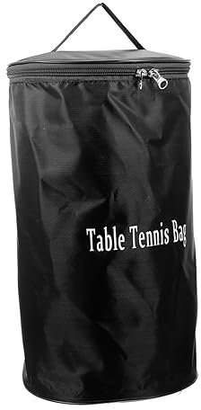 POPETPOP Tischtennistasche Pongballhalter Tennistaschen Tischtennisballtasche Netzbeutel Pooltasche Tennishalter Tenniskorb Pong-Tennis Tennis-Tragetasche Padel Tragbar Oxford-Stoff Blue