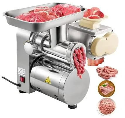 Elektrisk köttkvarn Slicer Matberedare Korvmaskin - Kommersiell Elektrisk köttkvarn Perfekt för hem och professionellt bruk