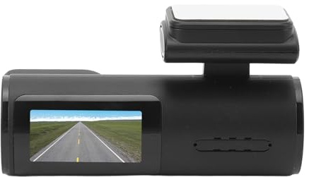LICAEVEY Cámara de Cámara de Tablero de 4k, Cámara de Aplicación de Aplicación WiFi para Automóviles con Pantalla IPS de 1.47 Pulgadas, Grabación de Bucle de Monitoreo de Estacionamiento