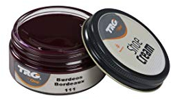 TRG The One Shoe Cream, Cream for leather and synthetic leather, 111 Bordeaux, 50 ml