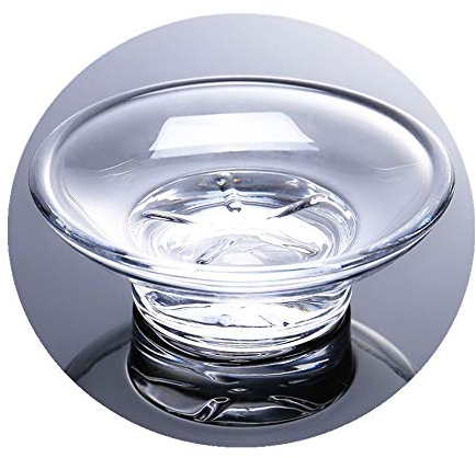 Essentials Portasapone in vetro, ricambio per portasapone