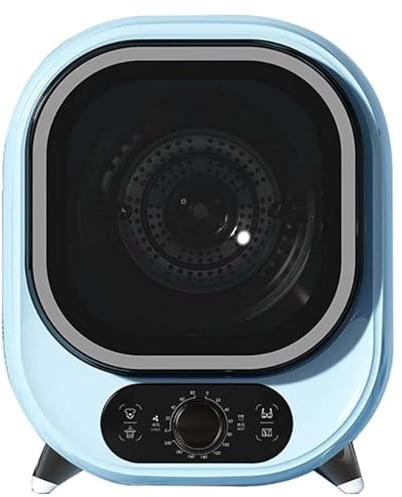 XFQZJG Sèche-Linge à Condensation Portable de Petite Taille, capacité de 5 kg,essoreuse compacte, séchage ventilé, Charge de 0,8 kg, économe en énergie, idéal pour Les Petits espaces