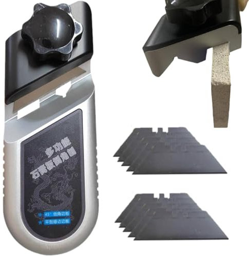 Raboteuse en alliage d'aluminium à chanfreiner pour plaques de plâtre à 45 degrés, outil de chanfrein pour cloison sèche, chanfrein de plaque de plâtre à 45 °, dispositif manuel à angles droits de 45