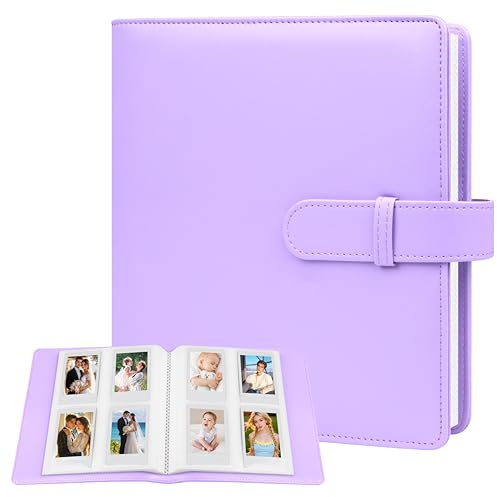 Rekeen 320 Pockets Album for Fujifilm Instax Mini Pictures/ 2x3 Inch Polaroid Photos, Leather Cover for Fujifilm Instax Mini Instant Camera, Ideal for Wedding Birthday Baby Shower Memories