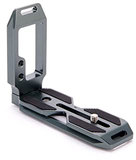 3 Legged Thing QR11 2.0 Universal Camera L-Bracket - Arca Swiss Compatible L-Bracket for Multiple Mirrorless, DSLR Cameras - Grey (QR11-LG2.0)
