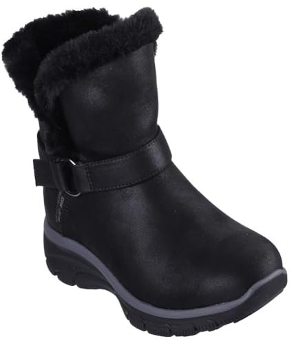 Skechers 168045 Damen-Stiefel, warmgefüttert Gr.40 Schwarz