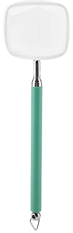 Xiuganpo Guadino da Pesca, Rete Telescopica Estensibile per Pescare Gamberetti, Rete da Pesca Sostitutiva Leggera e a Sgancio Rapido per Laghetto per Acquario (GREEN)