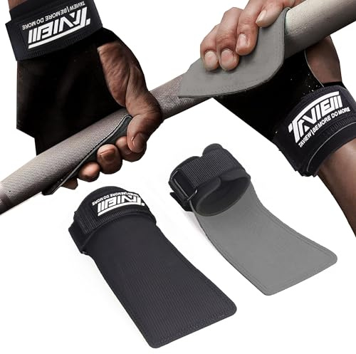 Correas de muñeca para levantamiento de pesas para un máximo agarre – Correa de levantamiento de peso muerto y guantes de levantamiento de pesas para entrenar, levantamiento de peso muerto y