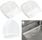 Filtro Scarico Lavandino, 100 Pezzi Retine Per Lavandino Cucina, Anti-Intasamento Filtro Monouso Per Lavello Cucina, Filtro Per Lavandino Cucina Rete Filtrante, Mesh Sink Strainer Per Bagno Doccia