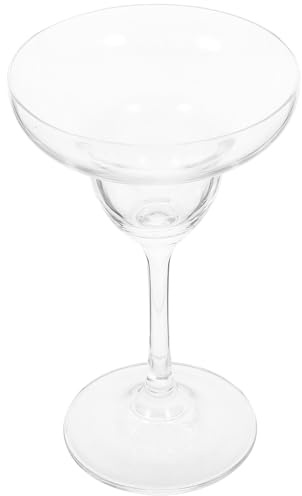 DIYEAH Verre à Cocktail Margarita Verre Transparent Multi-usage pour Vin et Boissons Gobelet Élégant à Pied pour Maison Bar Fête Facile à Nettoyer et Ranger