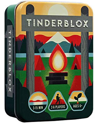 Alley Cat Games Tinderblox (Tag) Geschicklichkeits-Stapelspiel - Ausgezeichnetes Reisespiel