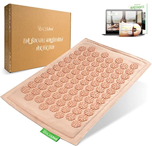 BACKLAxx ® Massaggiatore piedi agopressione – Pediluvio massaggiatore piedi per il relax per la massaggio piedi, schiena, collo, spalle e piedi – Massaggiatore plantare riflessologia plantare