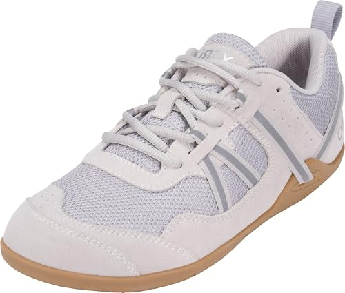 Xero Shoes Women's Prio Cross Training Shoe - Lightweight Zero Drop, Barefoot, Quiet Gray, 4 UK